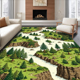 Rustic Woodland Adventure Imagery(Green)