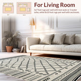 Chic Linear Geometric Arrangement(White)