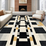 Cozy Warm Tones Checkerboard Appeal(Beige)