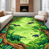 Fun Dinosaur Expedition Color Palette(Green)