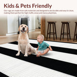 Contemporary Neutral Stripe Fusion(Black)