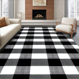Classic Checkered Rustic Elegance(Black)