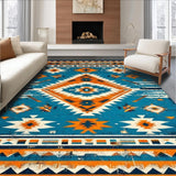 Contemporary Ethnic Motif Flourish(Blue)