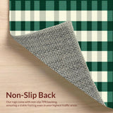 Charming Vintage Checked Aesthetic(Green)