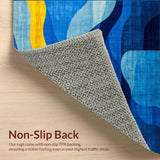 Contemporary Geometric Fusion Aesthetic(Blue)