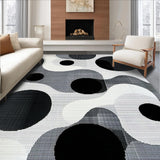 Graceful Abstract Wave Composition(Black)