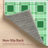 Timeless White and Sage Lattice Style(Green)