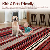 Artful Eclectic Geometric Fusion(Red)