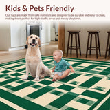 Chic Green Geometric Mosaic(Green)
