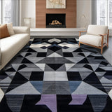 Elegant Black Tasseled Accent(Gray)