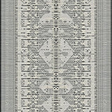 Contemporary Striped Decor(Gray)