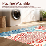 Elegant Nautical Shell Decorative(Red)