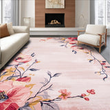 Elegant Round Botanical Design(Pink)