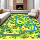 Charming Dino Themed Learning Environment(Green)