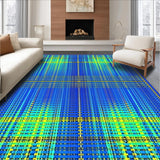 Modern Artful Tiled Arrangement(Blue)