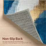 Elegant Retro Geometric Fusion(Blue)