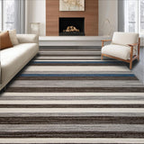 Artisanal Tone Striped Motif(Gray)