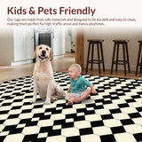 Chic Vintage Geometric Design(Black)