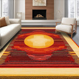 Ultra Soft Area Rug, Non Slip, Stain Resistant, Washable Area Rugs for Living Room, Bedroom, Vibrant Funky Textured Shag Style(Yellow)
