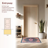 Bold Contemporary Symmetrical Design(Blue)