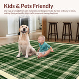 Rustic Olive Tartan Elegance(Green)