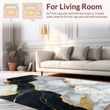 Sophisticated Geometric Gold Accents(White)