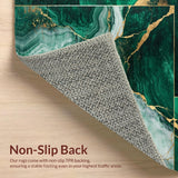 Chic Low Pile Textured Marble Theme(Green)