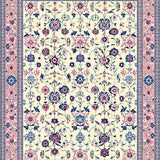 Elegant Modern Medallion Design(Ivory)