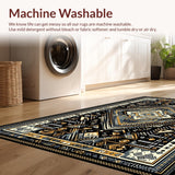 Vibrant Cultural Medallion Style(Black)