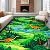 Joyful Multi Colored Dino World(Green)