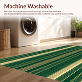 Nature Inspired Exotic Print Motif(Green)