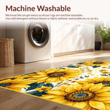 Trendy Yellow Floral Harmony(Yellow)