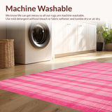 Contemporary Whimsical Shaggy Motif(Pink)