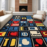 Chic Humorous Monochrome Design(Blue)