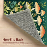 Vibrant Cute Mushroom Visual Appeal(Green)