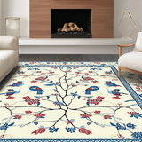 Charming Retro Twigs and Birds(Beige)
