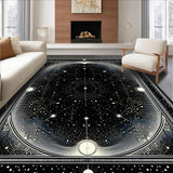 Celestial Abstract Star Motif(Black)