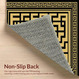 Luxurious Geometric Black and Gold(Gold)