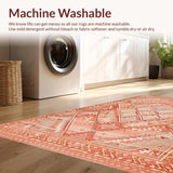 Eclectic Terracotta Geometric Motif(Pink)