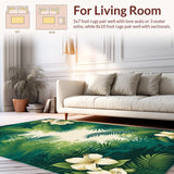 Contemporary Nature Motif Delight(Green)