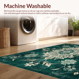 Cozy Dark Green Lattice Style(Green)