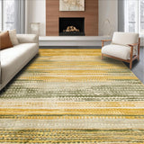 Ultra Soft Area Rug, Non Slip, Stain Resistant, Washable Area Rugs for Living Room, Bedroom, Non Slip Hallway Runner Rug(Yellow)