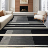 Chic Black and White Zebra Aesthetic(Black)