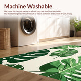 Lush Plant Print Elegance(Green)