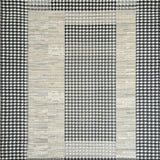 Contemporary Black Checkerboard Elegance(Black)