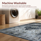 Artistic Retro Symmetrical Elements(Blue)