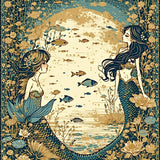 Artistic Nautical Oceanic Theme(Blue)