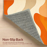 Artful Multicolor Geometric Expression(Orange)