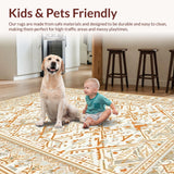 Classic Geometric Linear Artistry(Beige)