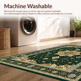 Elegant Earthy Geometric Motif(Green)